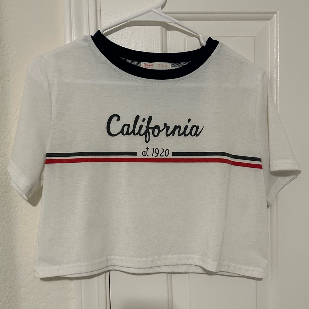 Romwe Crop Top